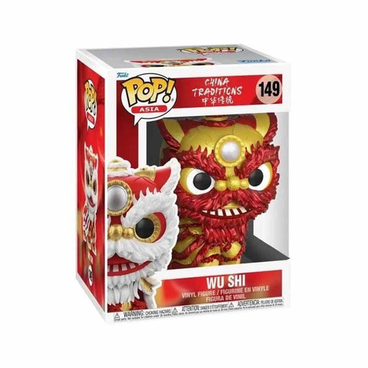 Funko POP China Traditions 149 Wu Shi (Red) 6-Inch