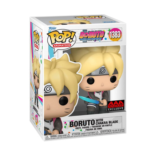 Funko POP Boruto 1383 Boruto with Chakra Blade (GITD) AAA Anime Exclusive
