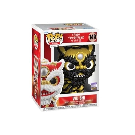 Funko POP China Traditions 149 Wu Shi (Black) 2023 Summer Convention Exclusive 6-Inch