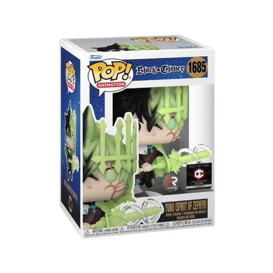 Funko POP Black Clover 1685 Yuno (Spirit Of Zephyr) Chalice Exclusive (PR)