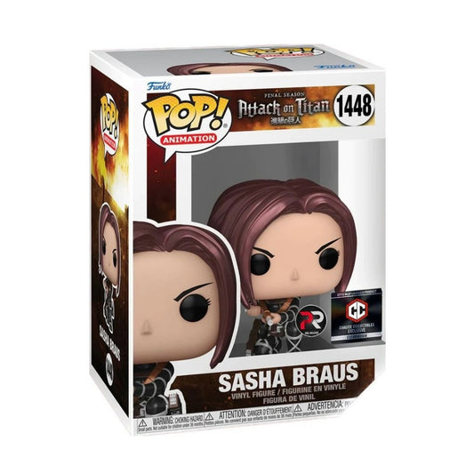 Funko POP Attack on Titan 1448 Sasha Braus Chalice Exclusive (PR)