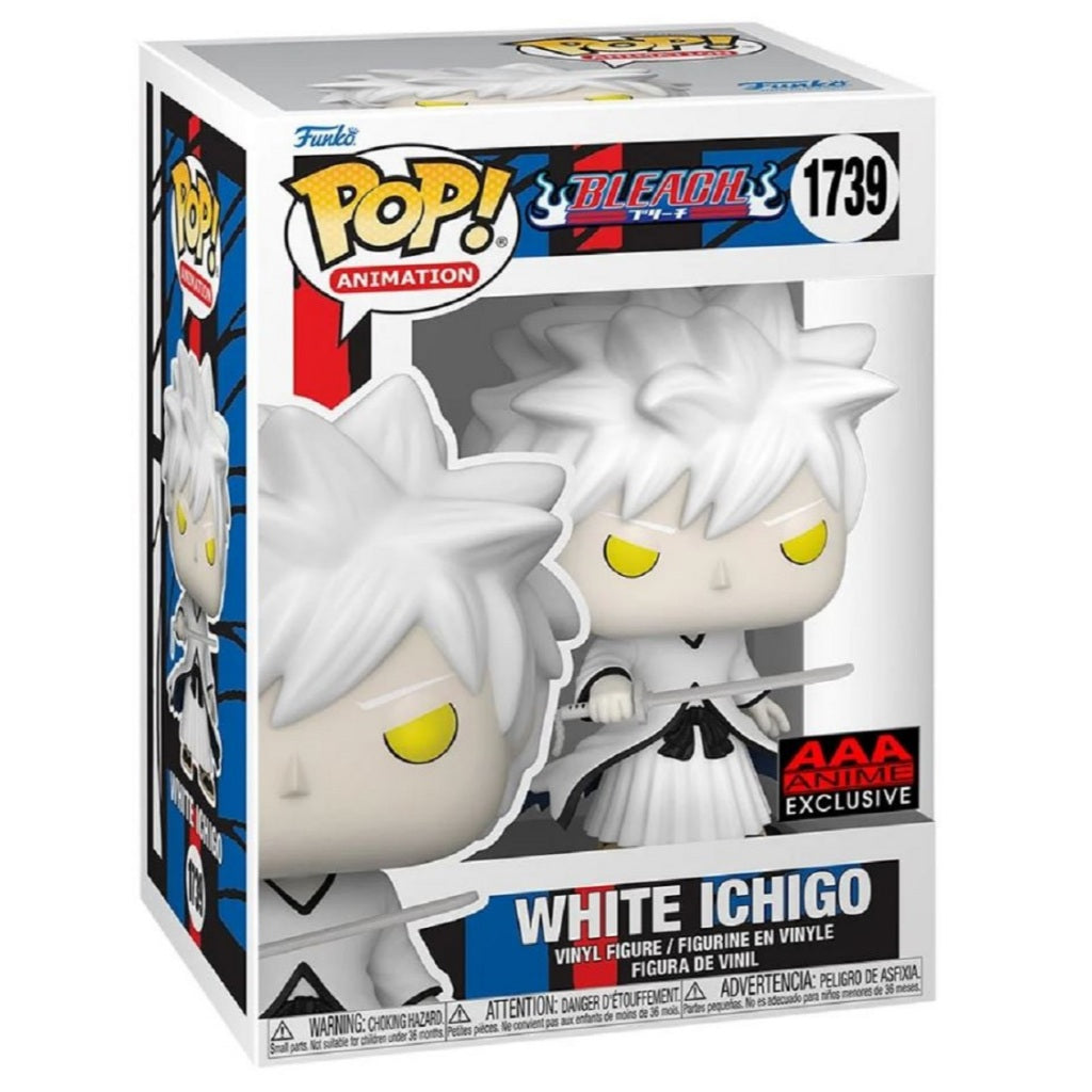 Funko POP Bleach 1739 White Ichigo AAA Anime Exclusive