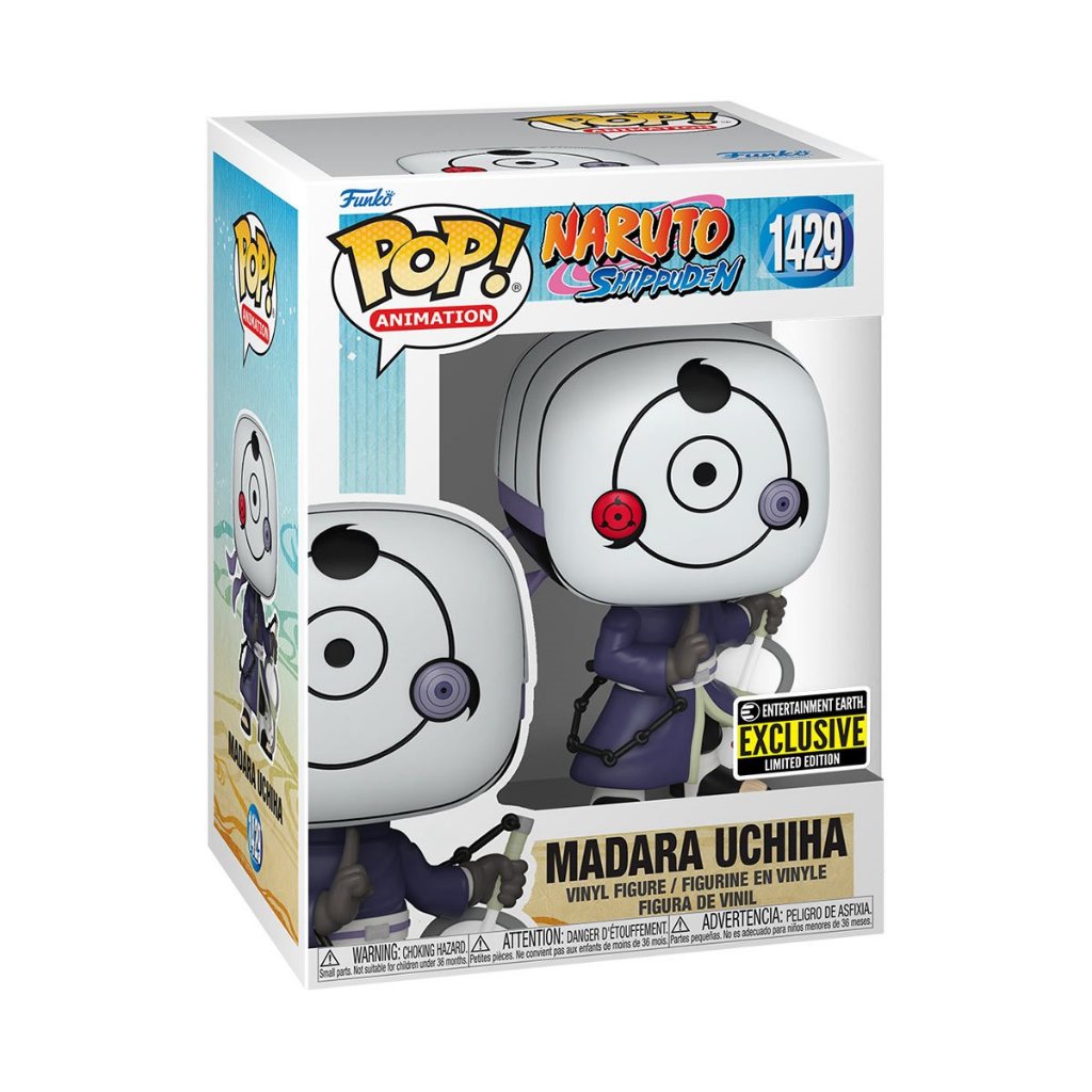 Funko POP Naruto Shippuden 1429 Madara Uchiha Entertainment Earth Exclusive