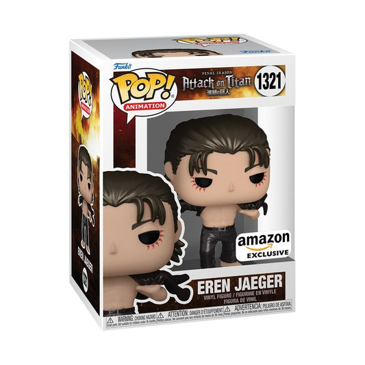 Funko POP Attack on Titan 1321 Eren Yeager Amazon Exclusive