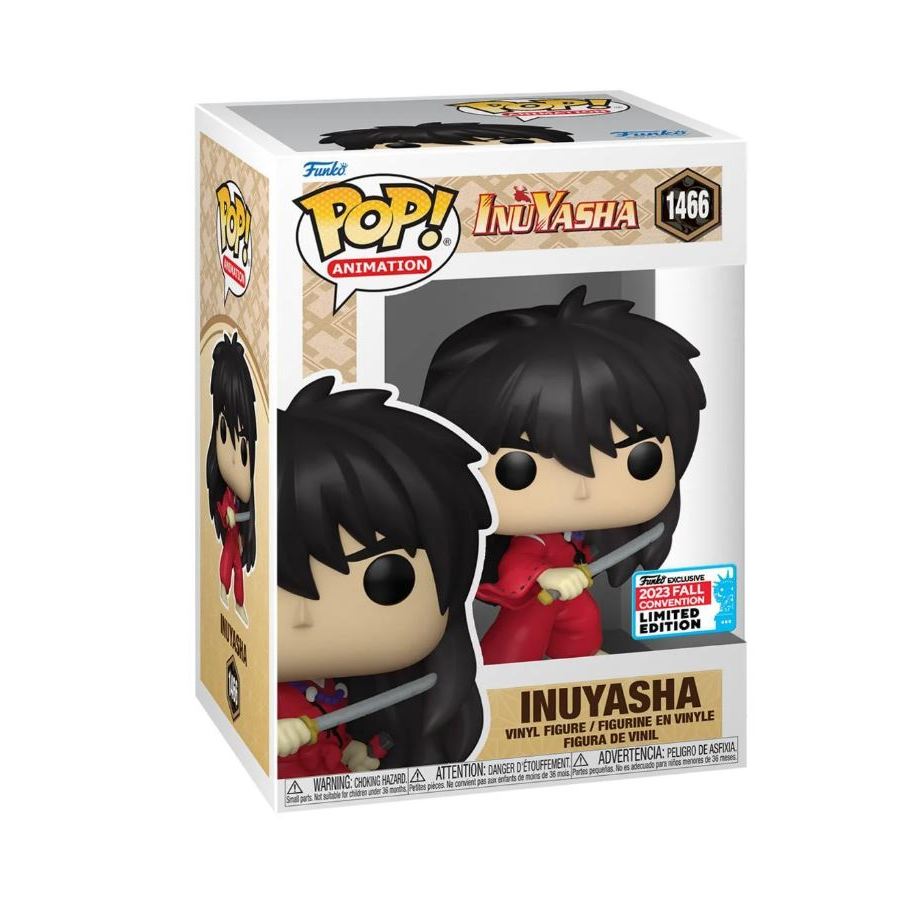 Funko POP Inuyasha 1466 Inuyasha 2023 Fall Convention Exclusive NYCC