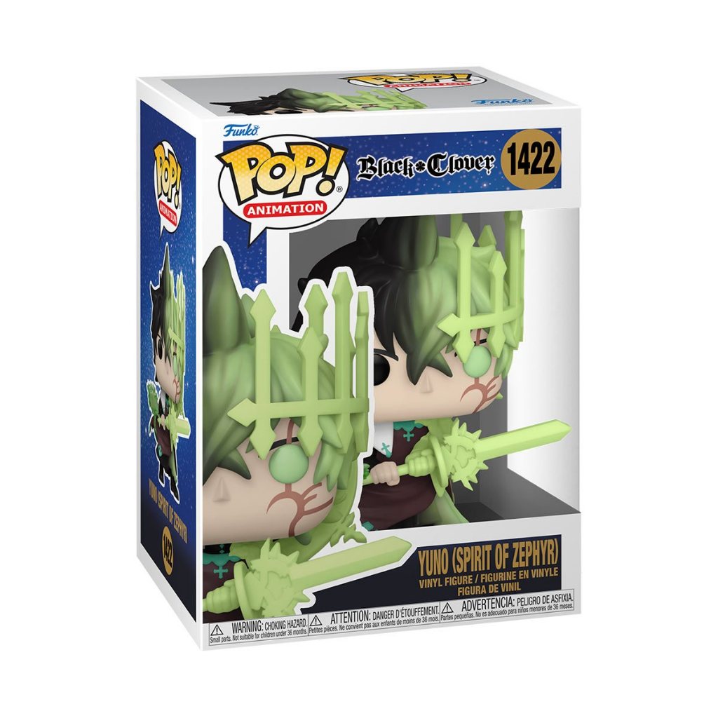 Funko POP Black Clover 1422 Yuno (Spirit of Zephyr)
