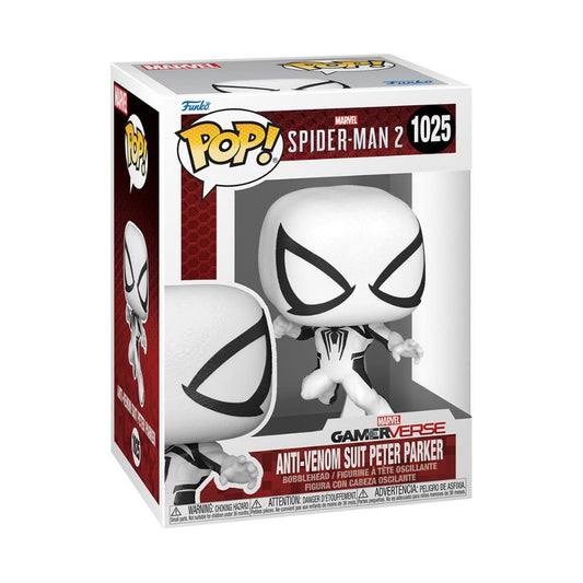 Funko POP Marvel Spider-Man 2 1025 Anti-Venom Suit Peter Parker