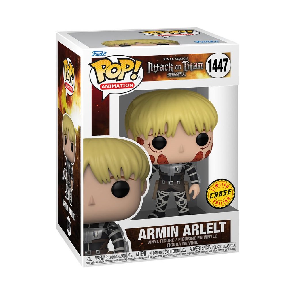 Funko POP Attack on Titan 1447 Armin Arlert Chase