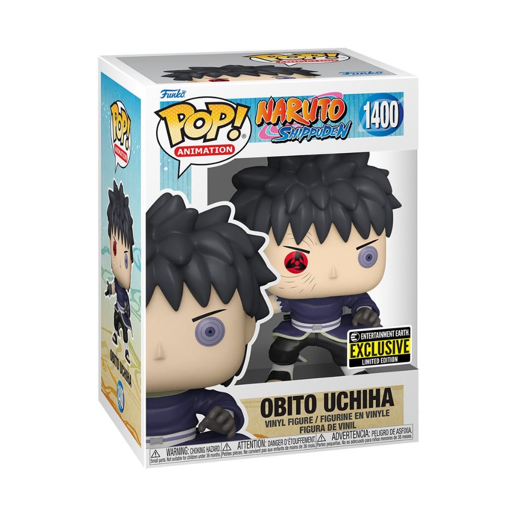 Funko POP Naruto Shippuden 1400 Obito Uchiha Entertainment Earth Exclusive
