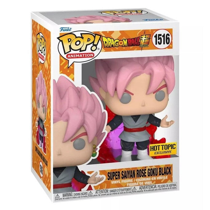 Funko POP Dragon Ball Super 1516 Super Saiyan Rose Goku Black Hot Topic Exclusive