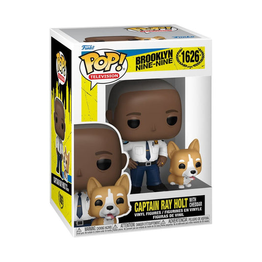 Funko POP Brooklyn Nine-Nine 1626 Captain Ray Holt with Cheddar