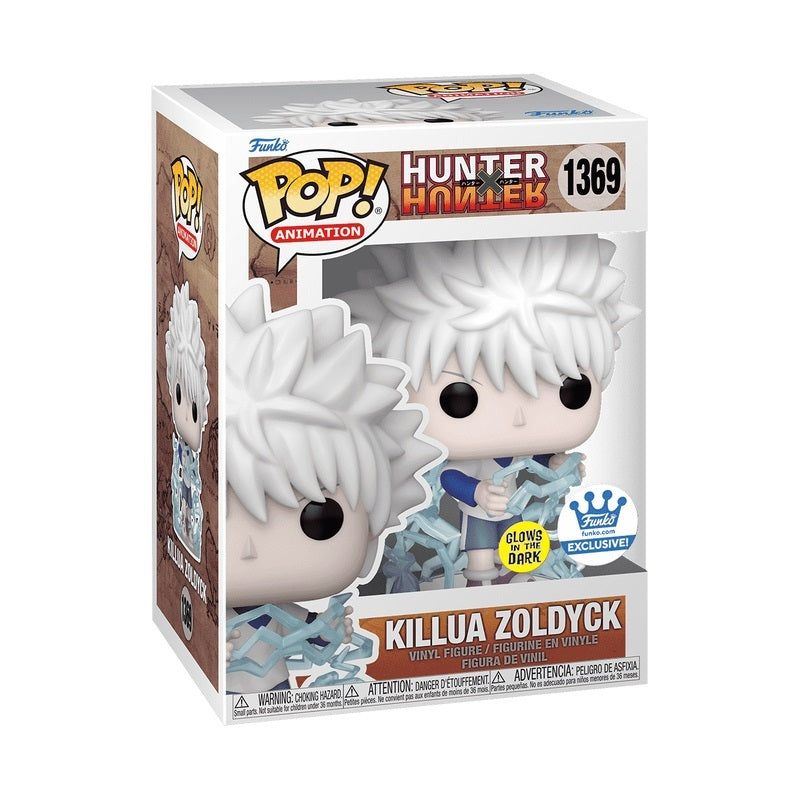Funko POP Hunter x Hunter 1369 Killua Zoldyck (GITD) Funko Shop Exclusive
