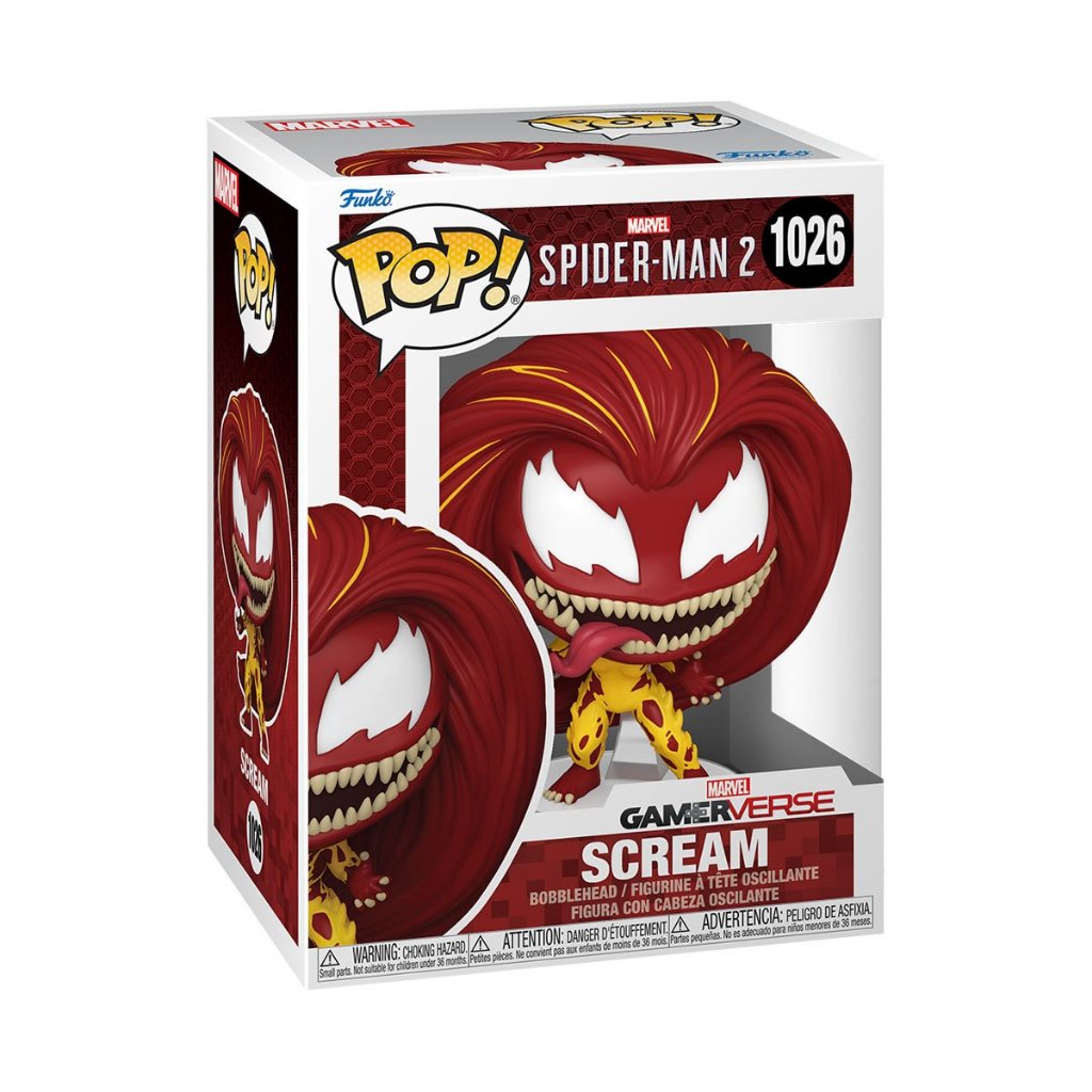 Funko POP Marvel Spider-Man 2 1026 Scream