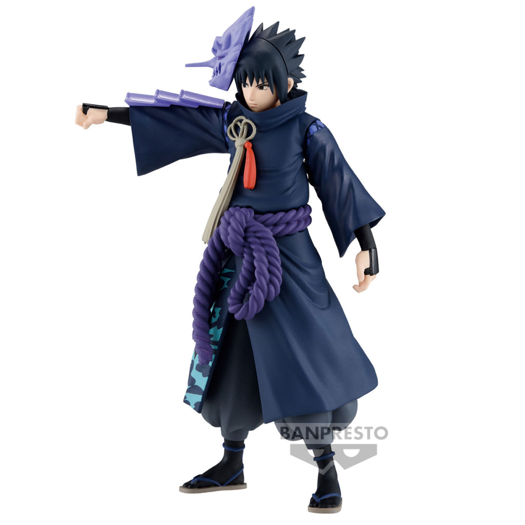 Banpresto Naruto Shippuden Uchiha Sasuke Figure(Animation 20th Anniversary Costume)