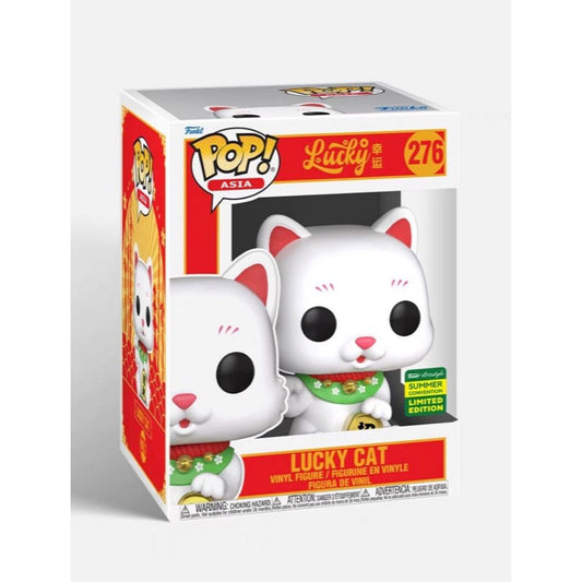 Funko POP Asia 276 Lucky Cat 2024 Summer Convention Exclusive 6-Inch