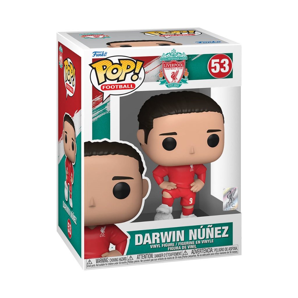 Funko POP Football Liverpool 53 Darwin Nunez