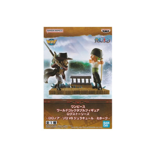Banpresto One Piece World Collectable Figure Log Stories -Roronoa Zoro Vs Dracule.Mihawk-