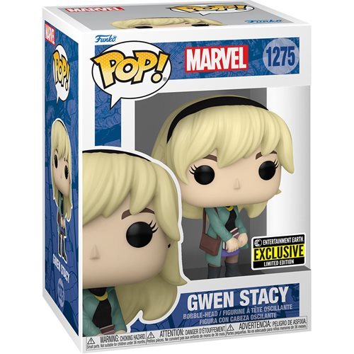 Funko POP Marvel 1275 Gwen Stacy Entertainment Earth Exclusive