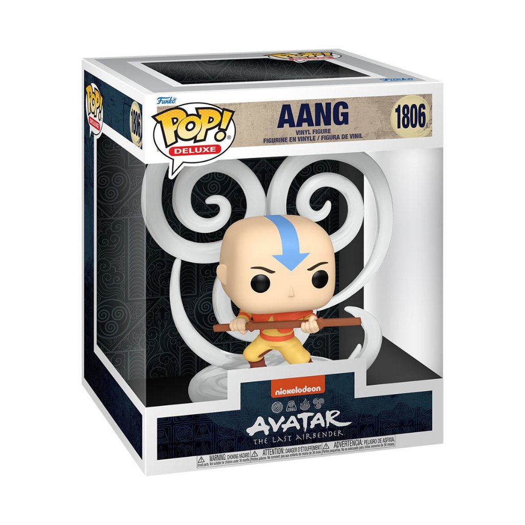 Funko POP Avatar The Last Airbender 1806 Aang Deluxe Pop!