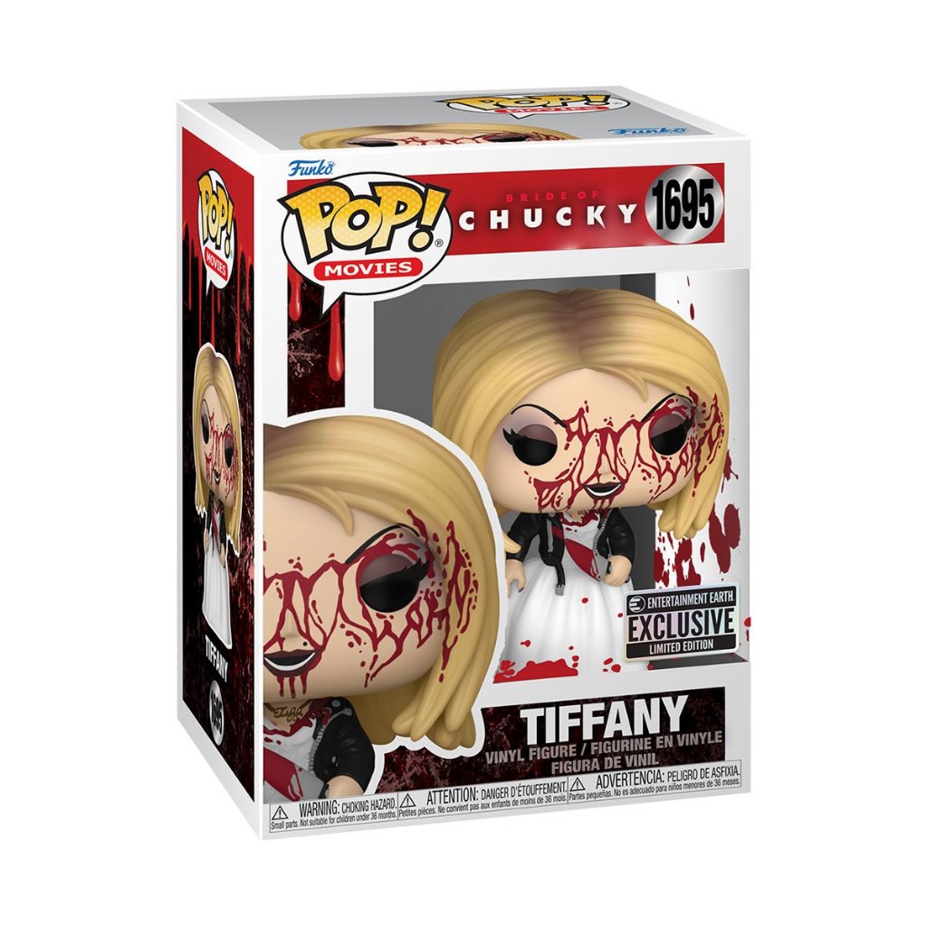 Funko POP Bride of Chucky 1695 Tiffany Entertainment Earth Exclusive