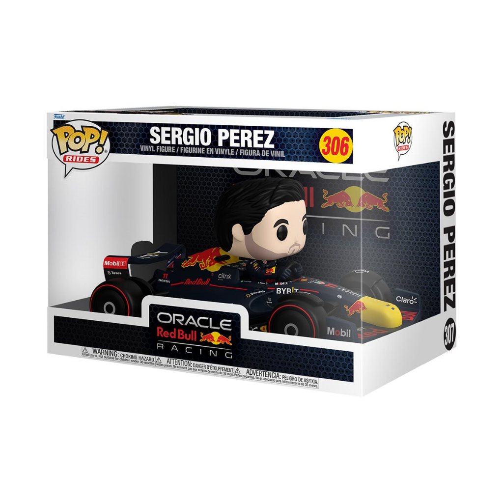 Funko POP Red Bull Racing Formula One Team 306 Sergio Perez Super Deluxe Pop Rides