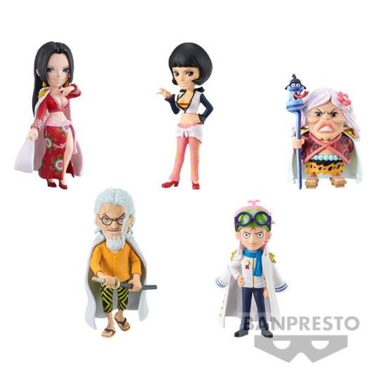 Banpresto One Piece World Collectable Figure-Nyougashima- Set of 5