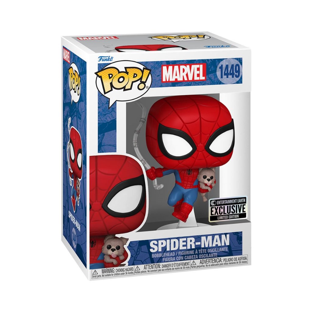 Funko POP Marvel 1449 Spider-Man Entertainment Earth Exclusive