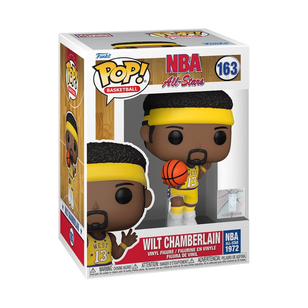 Funko POP NBA All-Stars 163 Wilt Chamberlain (1972)