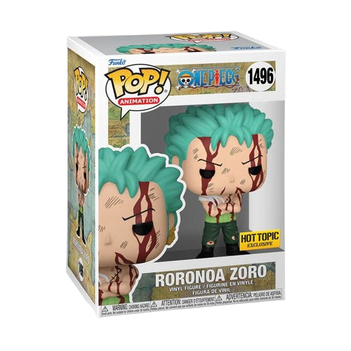 Funko POP One Piece 1496 Roronoa Zoro Hot Topic Exclusive