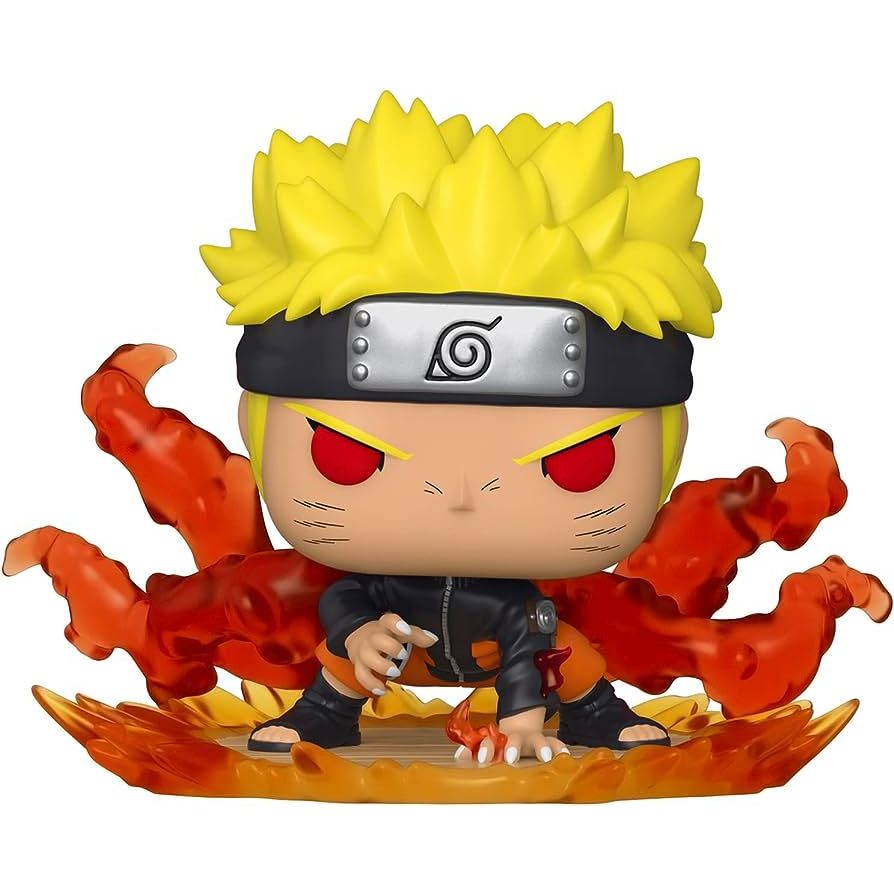 Funko POP Naruto Shippuden 1233 Naruto Uzumaki as Nine Tails LACC 2022 Deluxe Pop