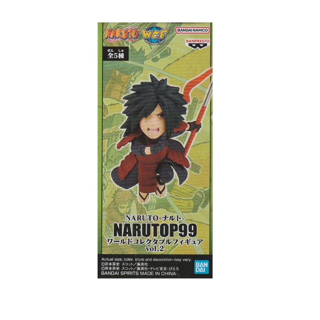 Banpresto Naruto Narutop99 World Collectable Figure Vol.2 (E : Uchiha Madara)