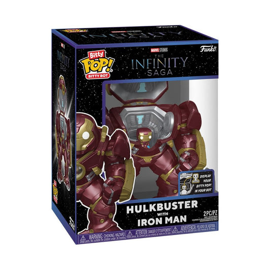 Funko Bitty Bot Marvel The Avengers The Infinity Saga Hulkbuster with Iron Man Bitty Pop!