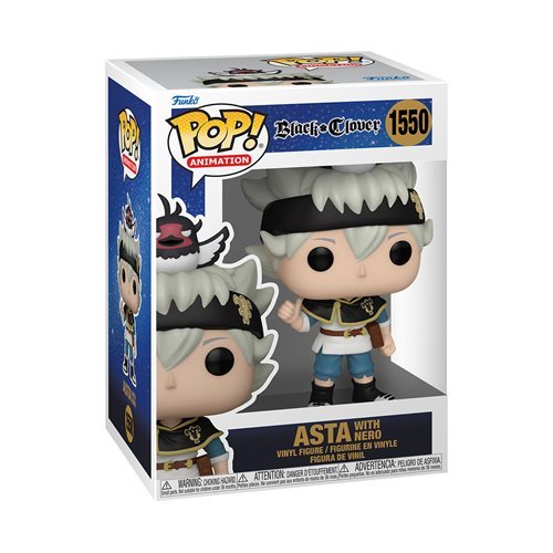 Funko POP Black Clover 1550 Asta with Nero