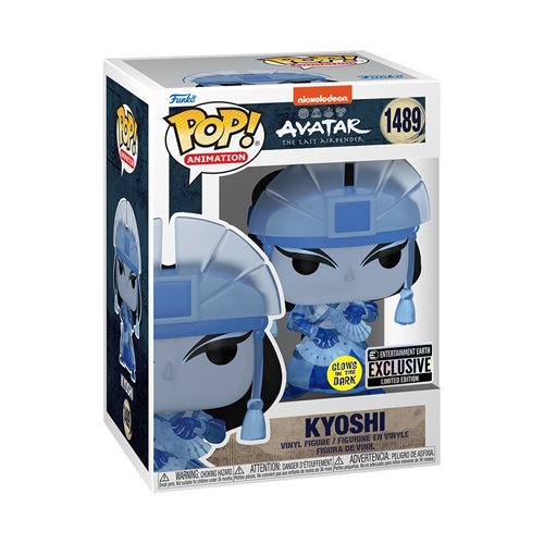 Funko POP Avatar The Last Airbender 1489 Kyoshi (GITD) Entertainment Earth Exclusive