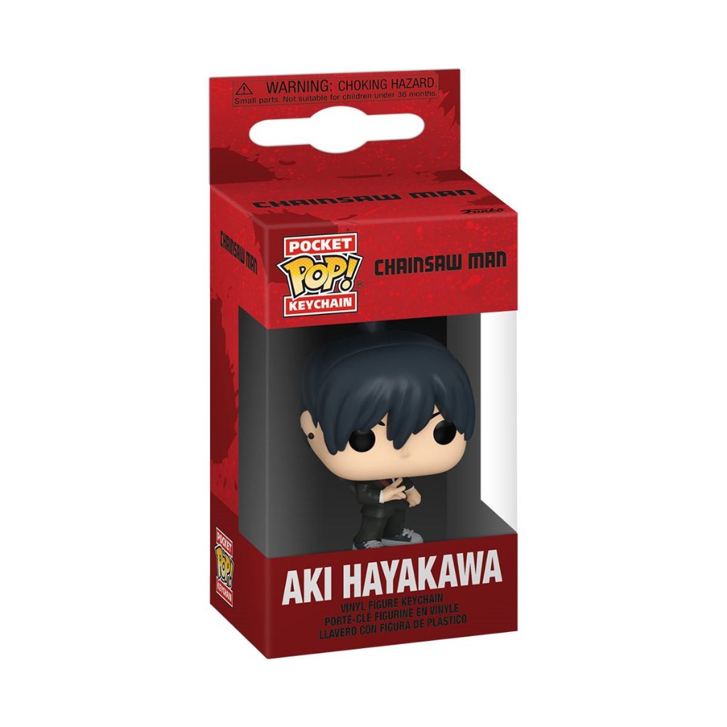 Funko POP Chainsaw Man Aki Hayakawa Pocket Pop! Key Chain