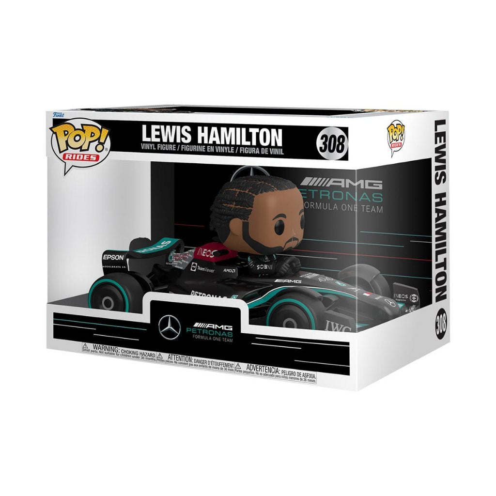 Funko POP Mercedes-AMG Petronas Formula One 308 Lewis Hamilton Super Deluxe Pop Rides