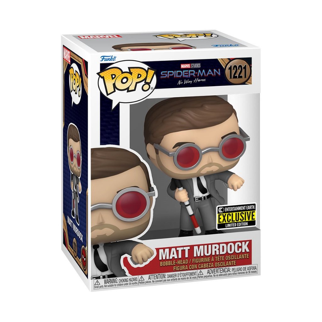 Funko POP Marvel Spider-Man: No Way Home 1221 Matt Murdock Entertainment Earth Exclusive