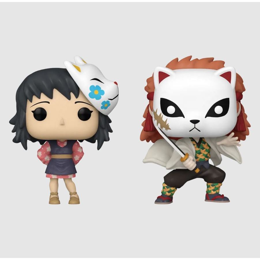 Funko POP Demon Slayer Makomo and Sabito 2023 Fall Convention Exclusive 2 Pack