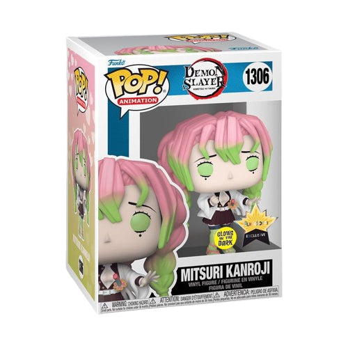 Funko POP Demon Slayer: Kimetsu No Yaiba 1306 Mitsuri Kanroji (GITD) Fundom Exclusive
