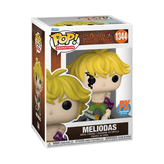 Funko POP The Seven Deadly Sins 1344 Meliodas PX Exclusive