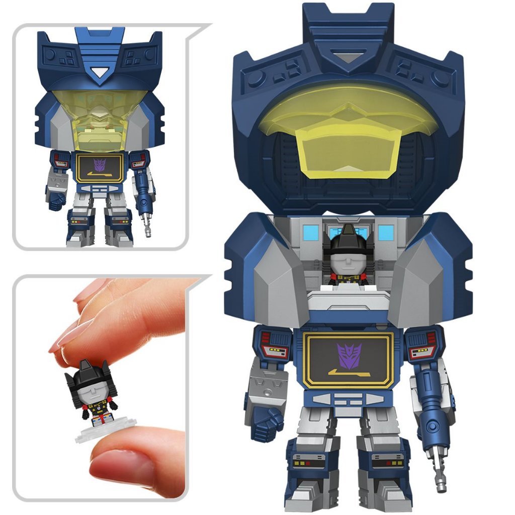 Funko Btty Bot Transformers Soundwave with Rumble Bitty Pop!