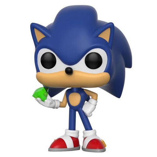 Funko POP Sonic The Hedgehog 284 Sonic With Emerald