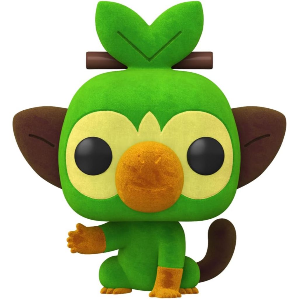 Funko POP Pokemon 957 Grookey (Flocked) Amazon Exclusive