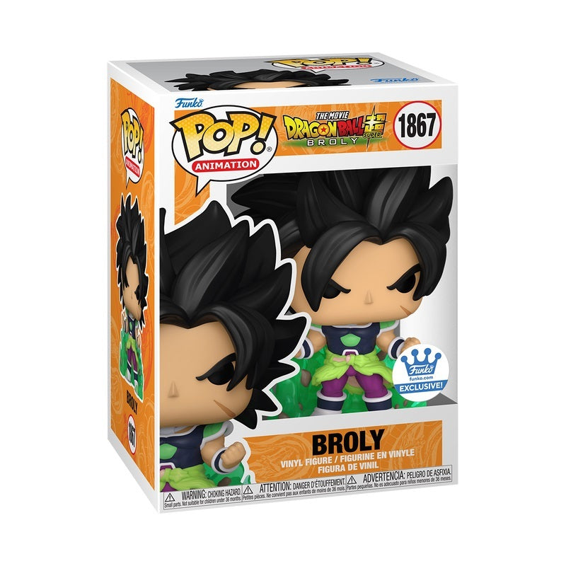 Funko POP Dragonball Super 1867 Broly Funko Shop Exclusive
