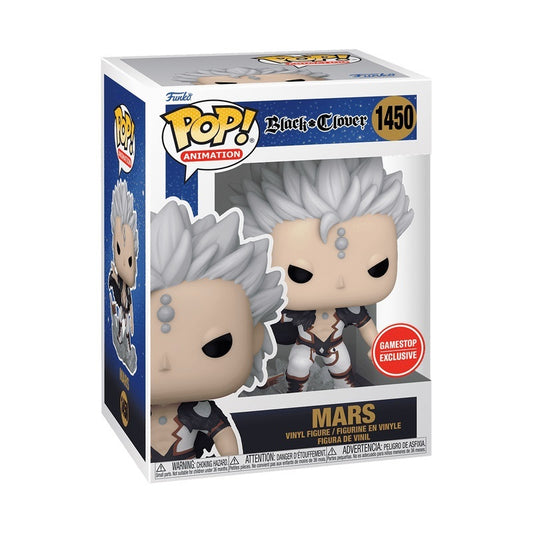 Funko POP Black Clover 1450 Mars Gamestop Exclusive