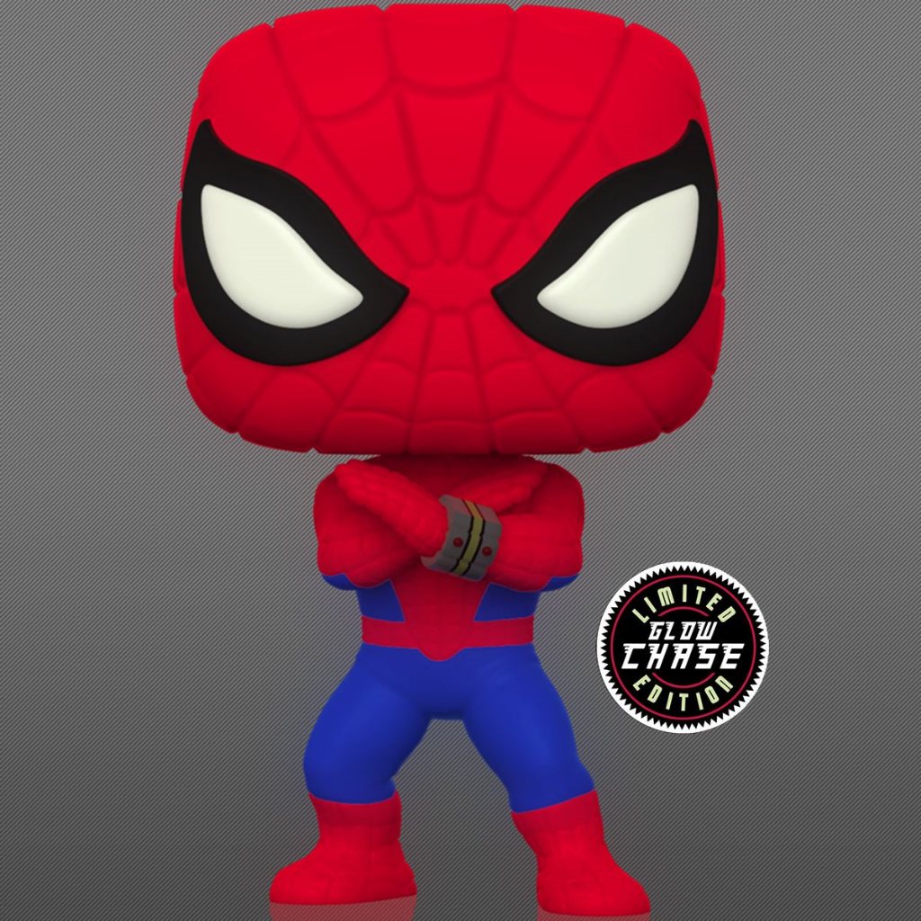 Funko POP Marvel 932 Spider-Man (Japanese TV Series) PX Exclusive Chase