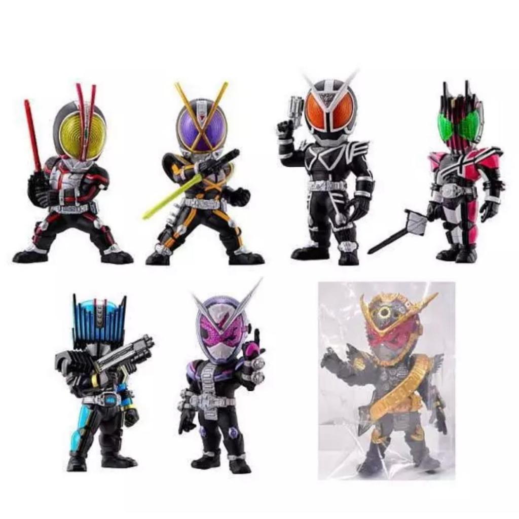 Bandai Converge Motion Kamen Rider 3 Set of 7