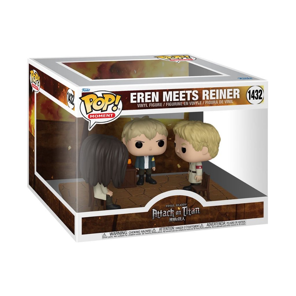 Funko POP Attack on Titan 1432 Eren Meets Reiner Anime Moment