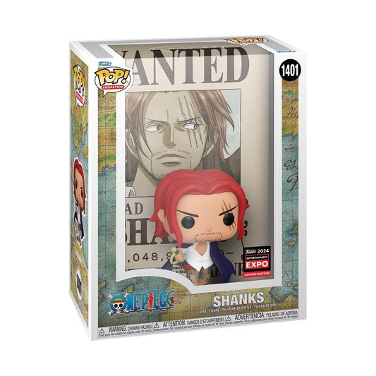 Funko POP One Piece 1401 Shanks (Wanted Poster) 2024 C2E2 Exclusive
