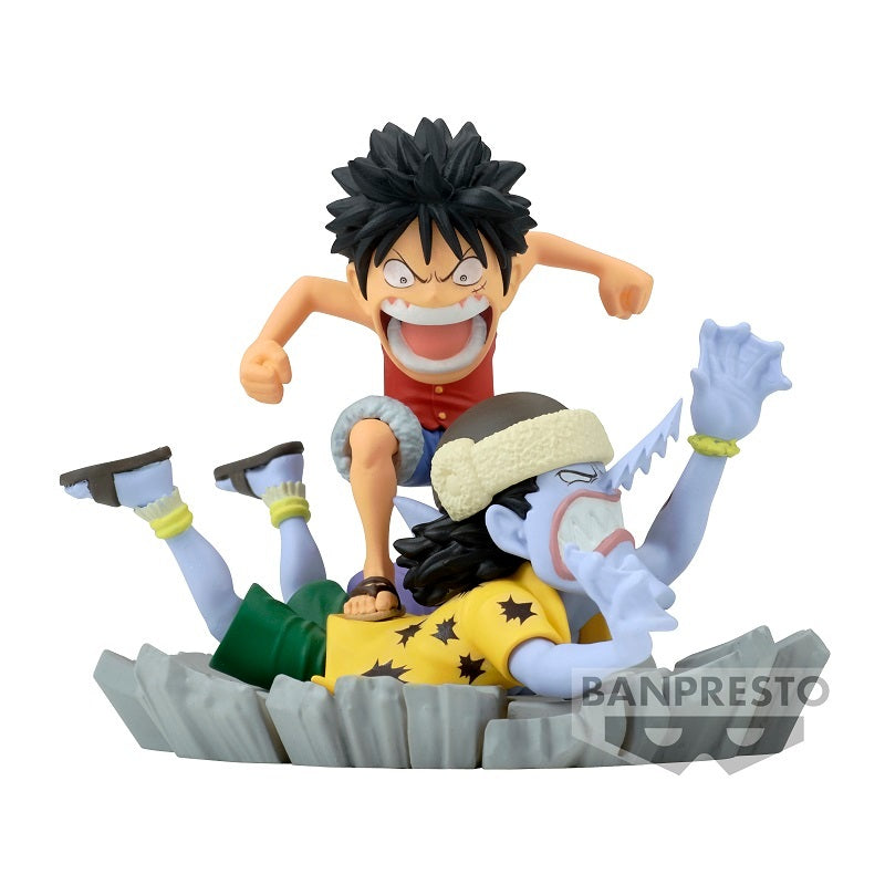 Banpresto One Piece World Collectable Figure Log Stories -Monkey.D.Luffy Vs Arlong-